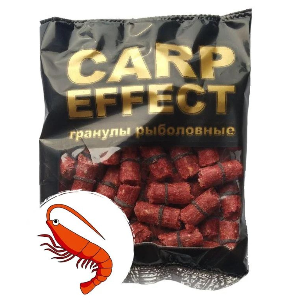 Гранулы с резинкой CARP EFFECT Креветка, 50г