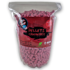 Пеллетс Piranhas Baits Cranberry 8mm 1kg