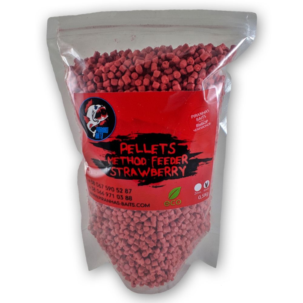 Пеллетс Method Strawberry 4mm 0.5kg
