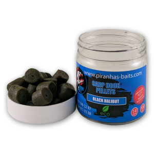 Пеллетс Carp Hook Pellets Black Halibut 14mm 100g