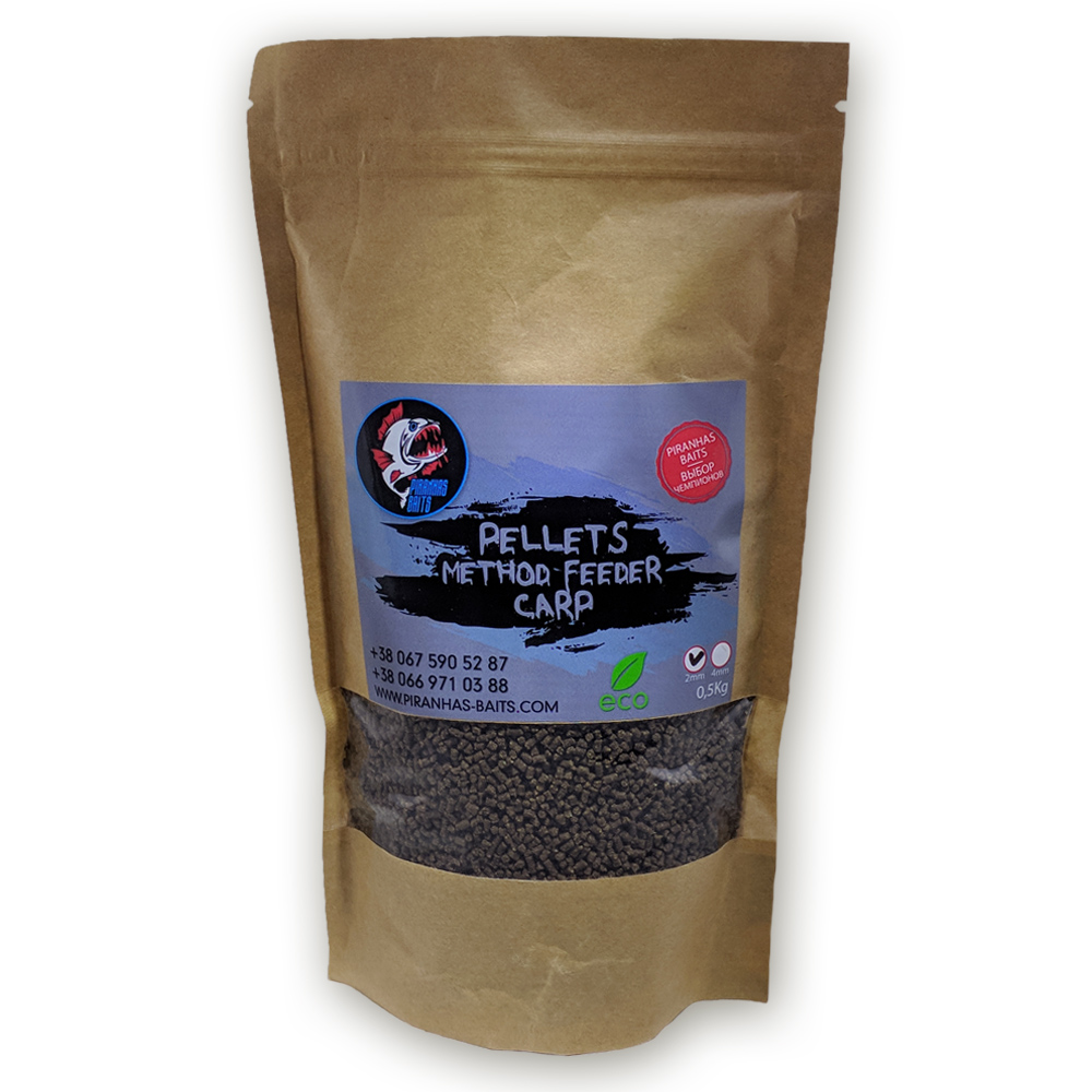 Пеллетс Method Feeder Carp 2mm 0.5kg