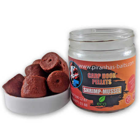 Пеллетс Piranhas Baits Carp Hook Pellets Shrimp Mussel 20mm 100g