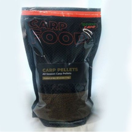Пелетс TechnoCarp Carp Pellets 1.5мм 1кг