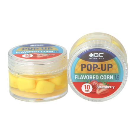 Кукурудза в діпі GC Pop-Up Flavored 10мм Strawberry (полуниця) 12 шт.