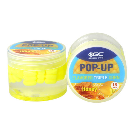 Кукурудза в діпі GC Pop-Up Triple Flavored Honey (мед) 18 шт.