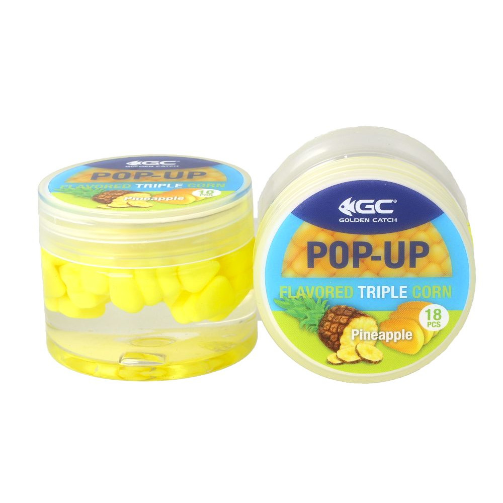 Кукуруза в дипе GC Pop-Up Triple Flavored Pineapple (ананас) 18 шт.