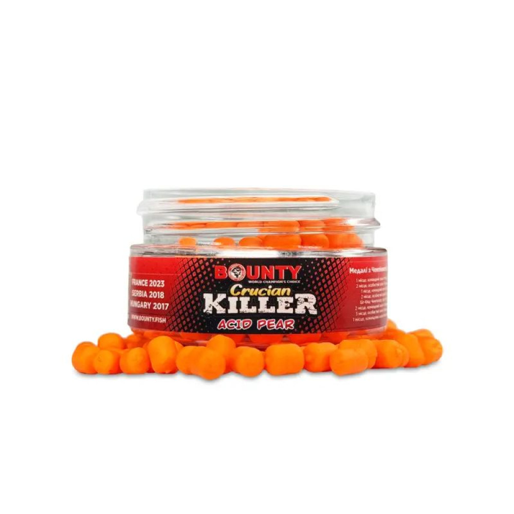 Вафтерсы Wafters Crucian Killer Bounty ACID PEAR 4/6мм