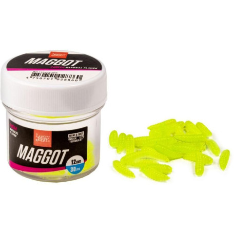 Опарыш силиконовый Lucky John Maggot 12мм (30 шт.) #003