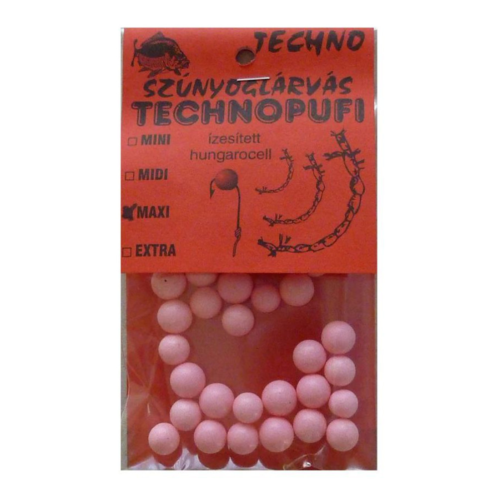 Плавающая насадка TechnoPufi Extra (8–12мм) Szinyoglarvas (мотыль)