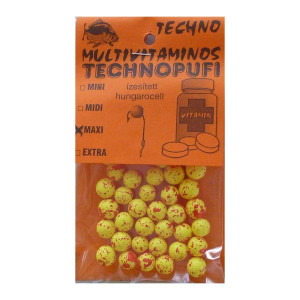 Плавающая насадка TechnoPufi Midi (4–6мм) Multivitaminos (мультивитамин)