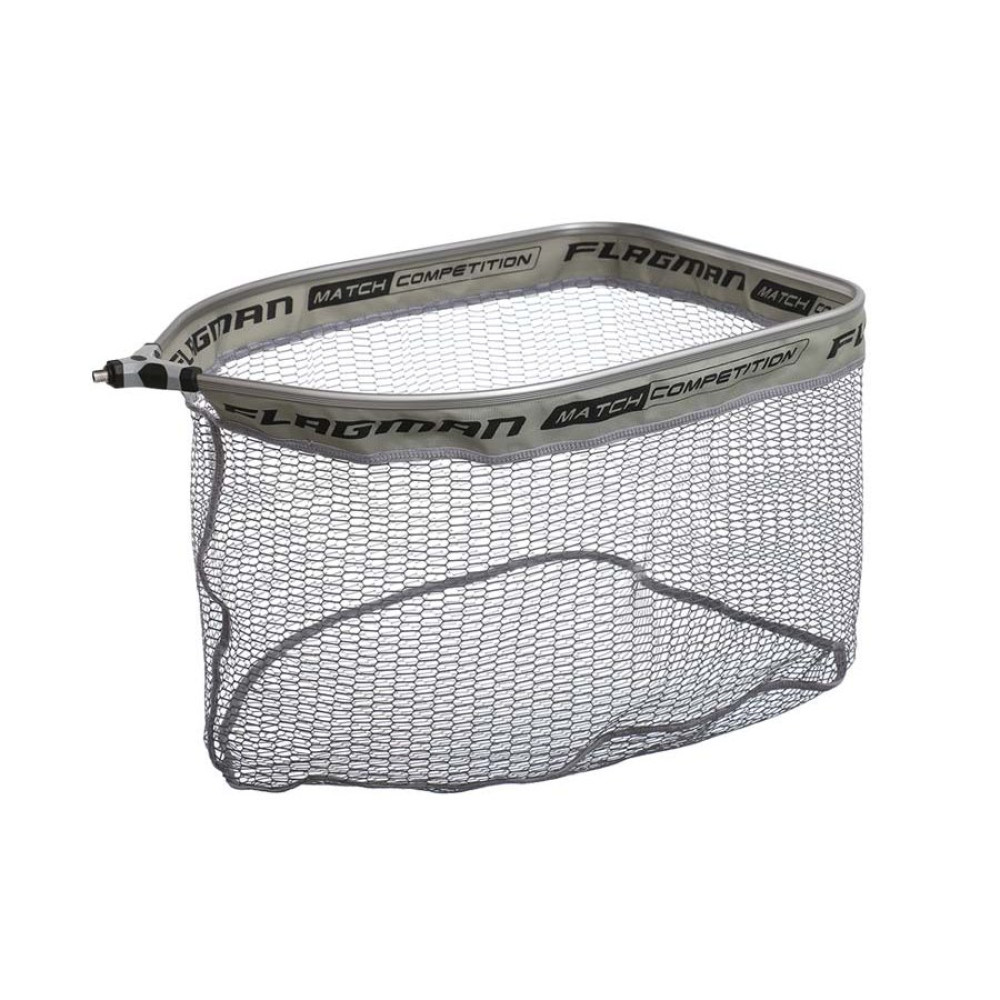 Голова подсака Flagman Grey Rubber Head Rectangular 40×40 см