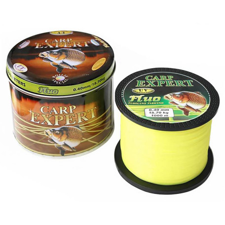 Леска Carp Expert UV Fluo 1000м 0.25мм 8.90кг