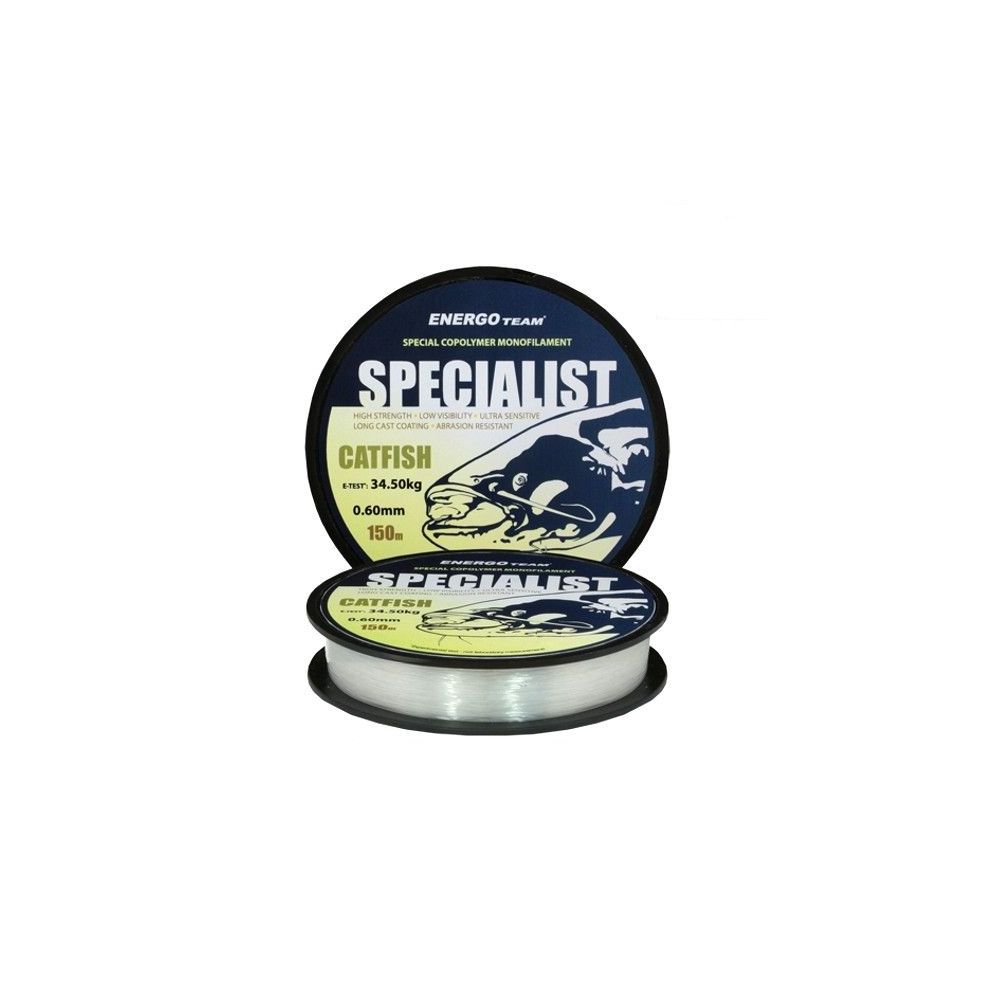 Леска Energofish ET Specialist Catfish Clear 150м 0.80мм 46.0кг
