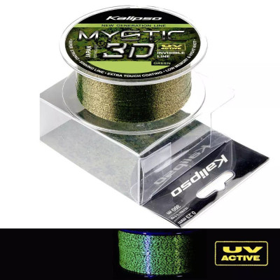 Леска Kalipso Mystic 3D Green 300м 0.23мм 6.8кг