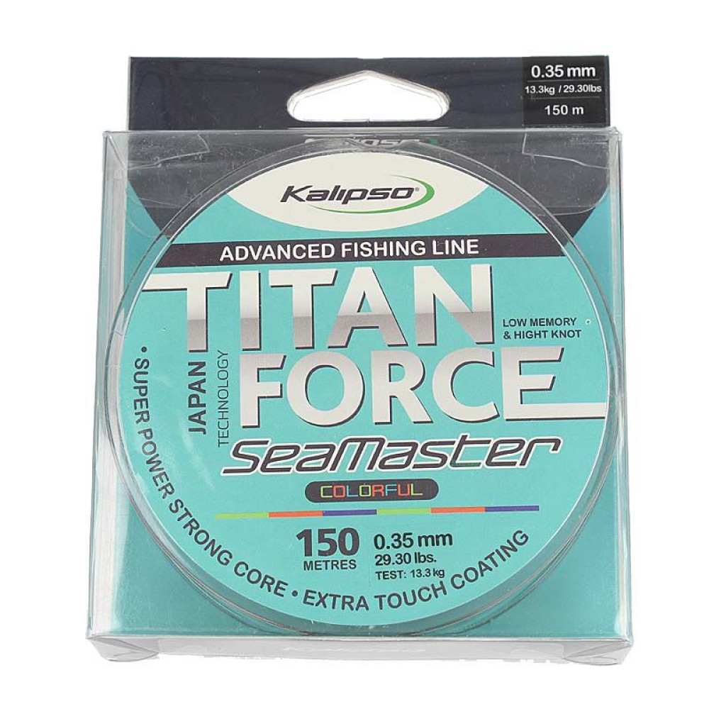 Леска Kalipso Titan Force Seamaster CF 150м 0.25мм 7.3кг