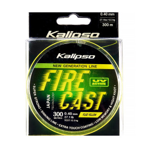 Леска Kalipso Fire Cast FY 300м 0.40мм 12.3кг