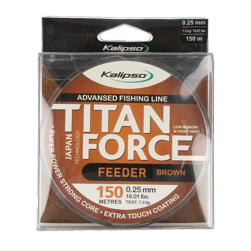 Леска Kalipso Titan Force Feeder BR 100м 0.40мм 16.2кг