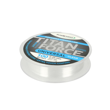 Леска Kalipso Titan Force Universal CL 150м 0.25мм 7.3кг