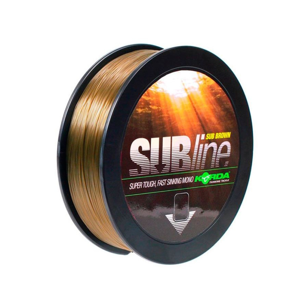 Леска Korda Subline 1000м 0.35мм 12lb 6.0кг Brown