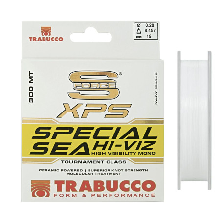 Волосінь Trabucco S-FORCE Special Sea Hi-Viz 300м 0.22мм 5.51кг