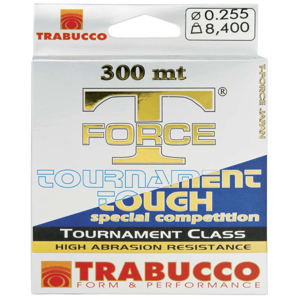 Леска Trabucco T-FORCE Tour Tough 150м 0.22мм 6.95кг