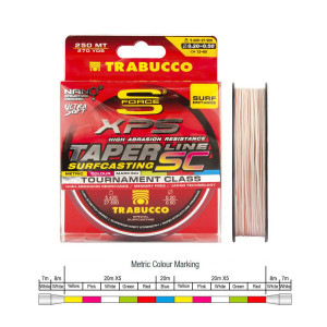 Конусная волосінь Trabucco T-Force SF Surf Taper Line 0.20-0.57мм 5.42-32.5кг 250м