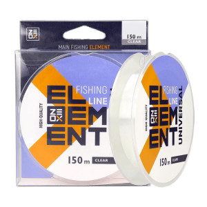 Волосінь ZEOX Element Universal Line 150м Clear 0.256мм 7.4кг
