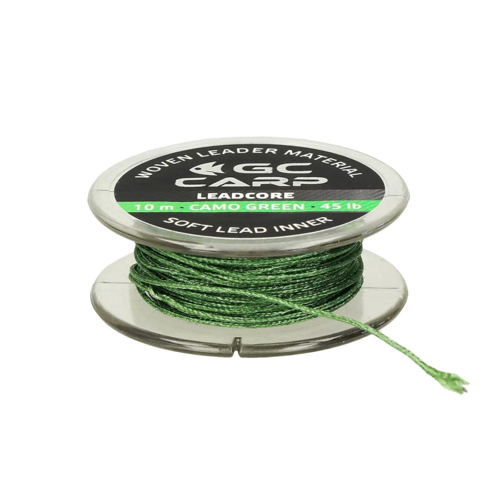 Лидкор со свинцом GC G.Carp Leadcore 10м 50lb Caмo Green