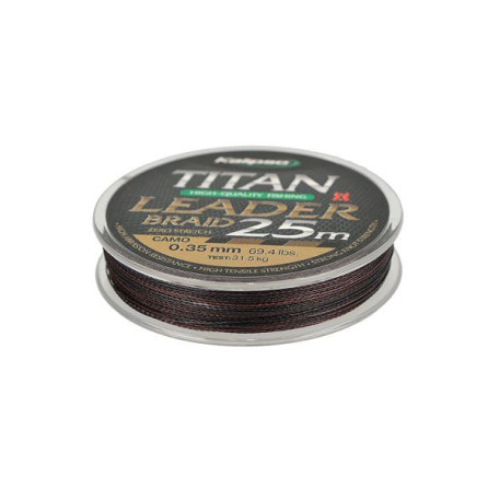 Шнур Kalipso Titan Leader Braid Camo 25м 0.12мм 7.5кг