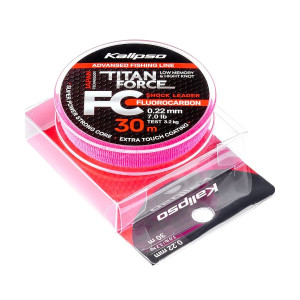 Флюорокарбон Kalipso Titan Force FC Leader Ø–0.22мм (30м)