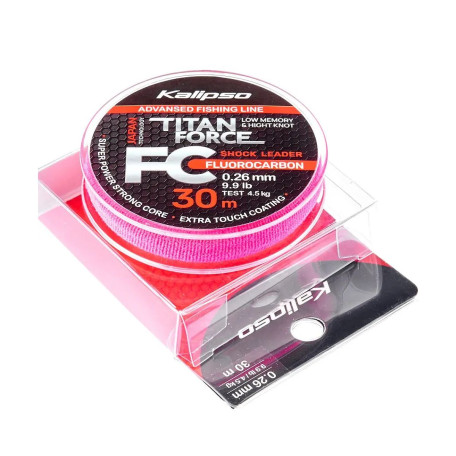 Флюорокарбон Kalipso Titan Force FC Leader Ø–0.26мм (30м)
