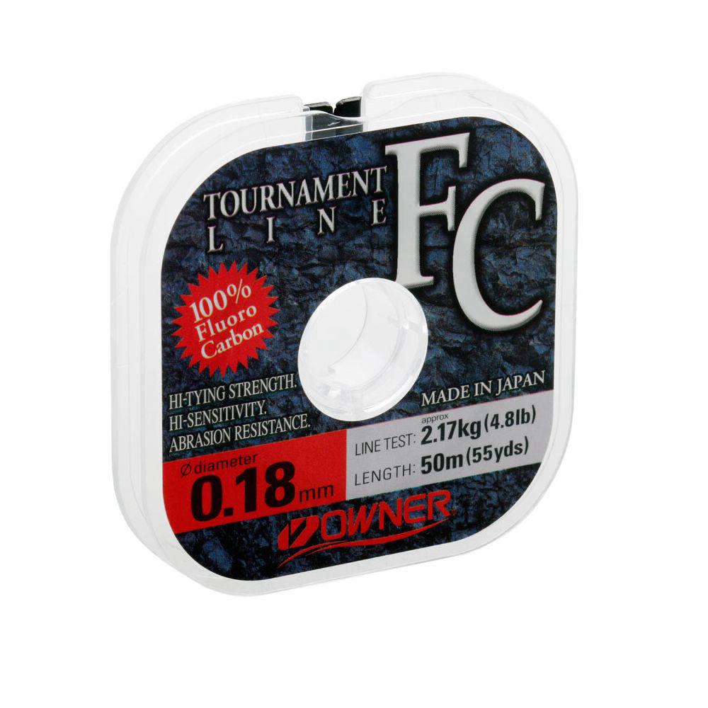 Флюорокарбон Owner Fluorocarbon Line 50м 0.14мм 1.36кг
