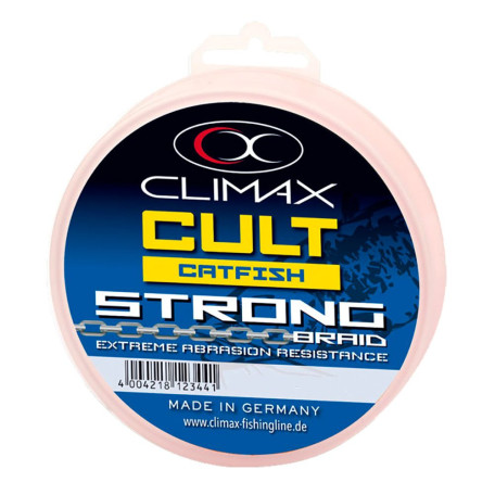 Шнур сомовый Climax CULT Catfish Strong 0.40mm 40kg коричневый (280m)