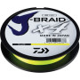 Шнур Daiwa J-Braid X4E Yellow 135m 0.07mm 2.6kg