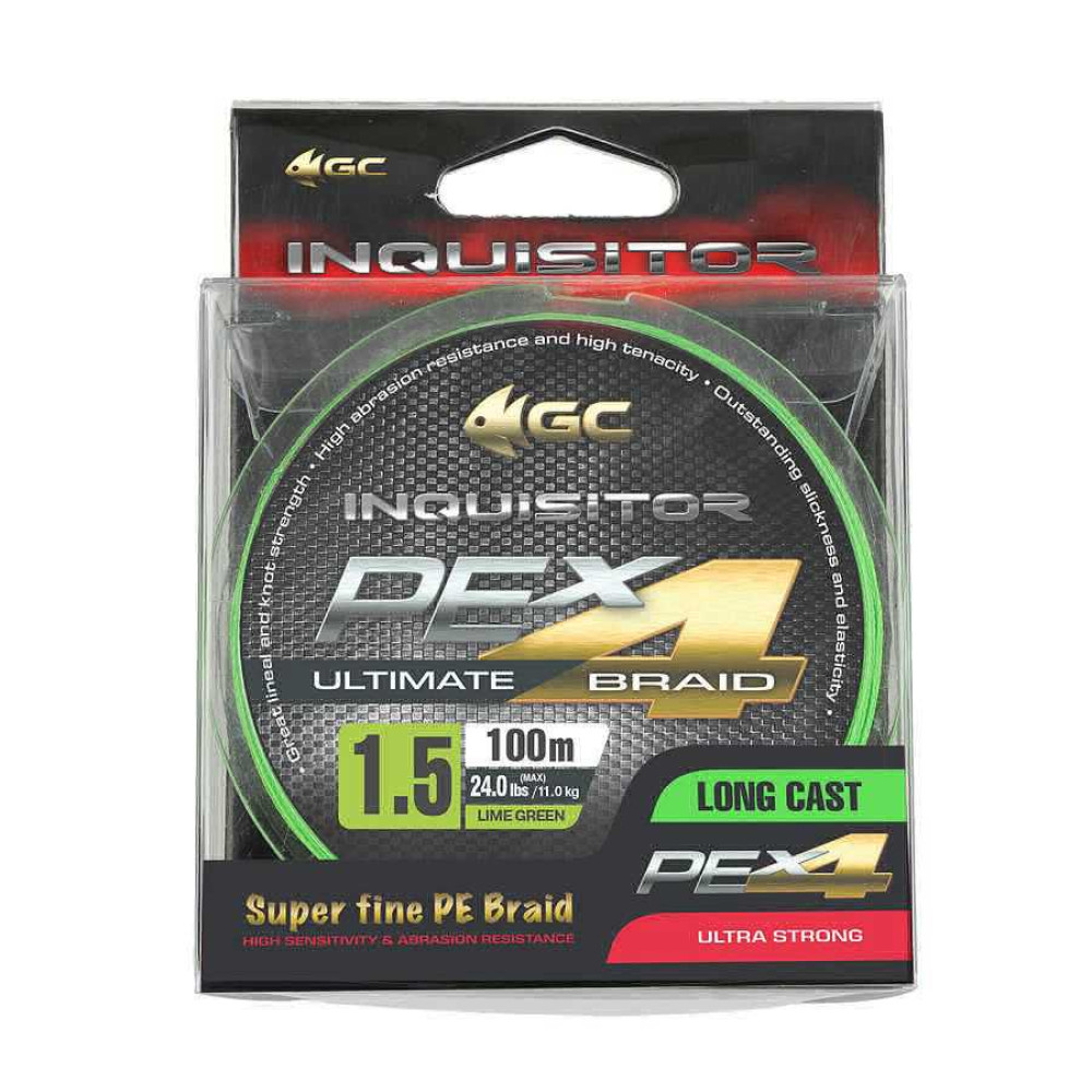Шнур GC Inquisitor X4 LG 100м PE #0.6