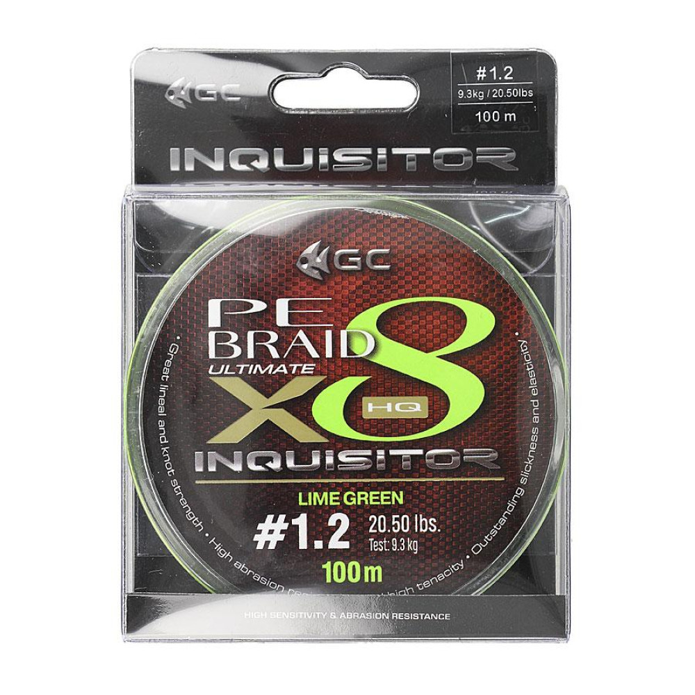 Шнур GC Inquisitor X8 LG 100м PE #0.6 5.3кг