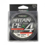 Шнур Kalipso Titan PE X4 OR 150м 0.10мм 6.1кг