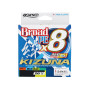 Шнур Owner Kizuna Broad PE×8 150м 0.12мм 5.4кг (Multicolor)