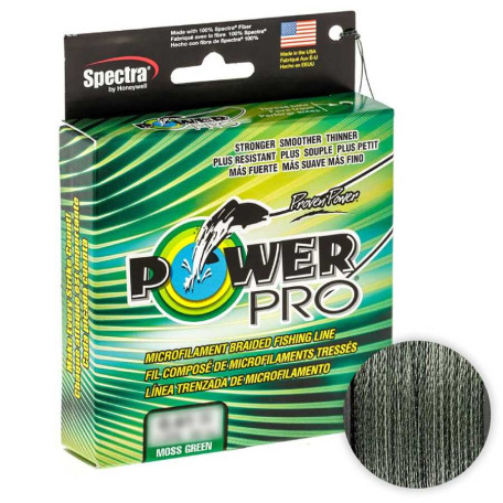 Шнур Power Pro 135m Moss Green 0.23mm 33lb/15kg