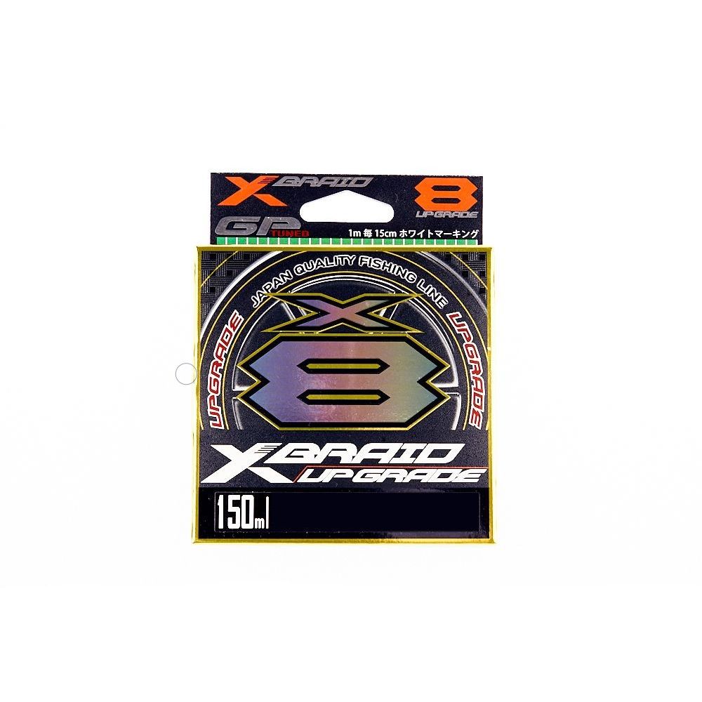 Шнур YGK XBraid Upgrade X8 150м PE0.6 14lb 6.35kg Light green