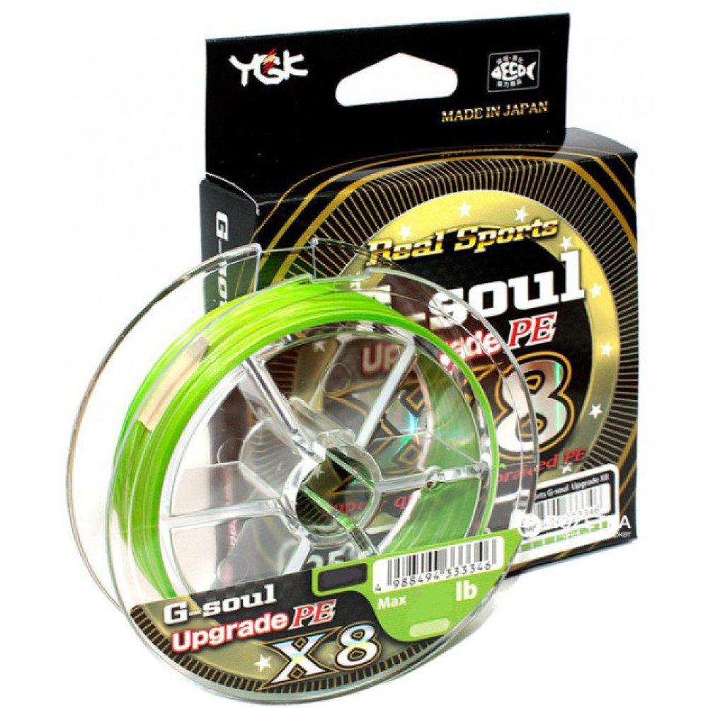 Шнур YGK G-Soul Upgrade X8 150м PE0.6 14lb