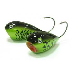 Глиссер Bumble Lure Popper 9 Green ХОРВАТСКОЕ ЯЙЦО 52мм 9г