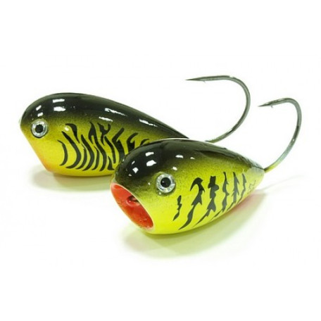 Глиссер Bumble Lure Popper 7x Yellow ХОРВАТСКОЕ ЯЙЦО 47мм 7г