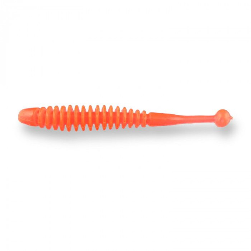 Силикон Big Baits Ball Tail Aji 2.4" #015 red/glow (10шт.)