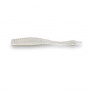 Силикон Big Baits Ribbed Leech 1.8" #010 clear/glow (10шт.)