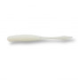 Силикон Big Baits Ribbed Leech 1.8" #011 white/glow (10шт.)