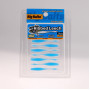 Силикон Big Baits Ribbed Leech 1.8" #012 blue/glow (10шт.)