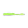 Силикон Big Baits Ribbed Leech 1.8" #014 lime/glow (10шт.)