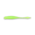 Силикон Big Baits Ribbed Leech 1.8" #014 lime/glow (10шт.)