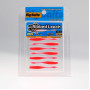 Силикон Big Baits Ribbed Leech 1.8" #015 red/glow (10шт.)